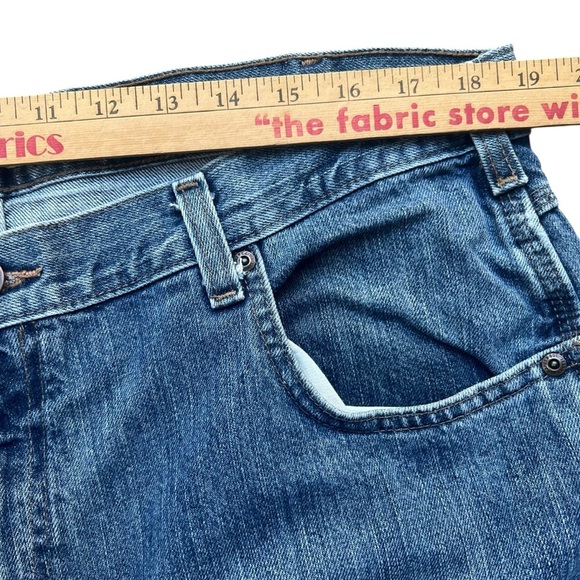 Vintage Carhartt Loose Fit Jeans Medium Wash Blue Denim B189 LVN 40x34 - Picture 9 of 11